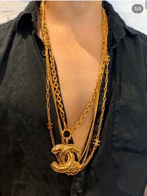 #297 Fashionable and high-end retro necklace and waist chain - Image 7
