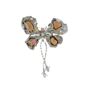 #88 Fashion High Sense Versatile Brooch Personality Designer Model Three-Dimensional Butterfly Shape Large Brooch