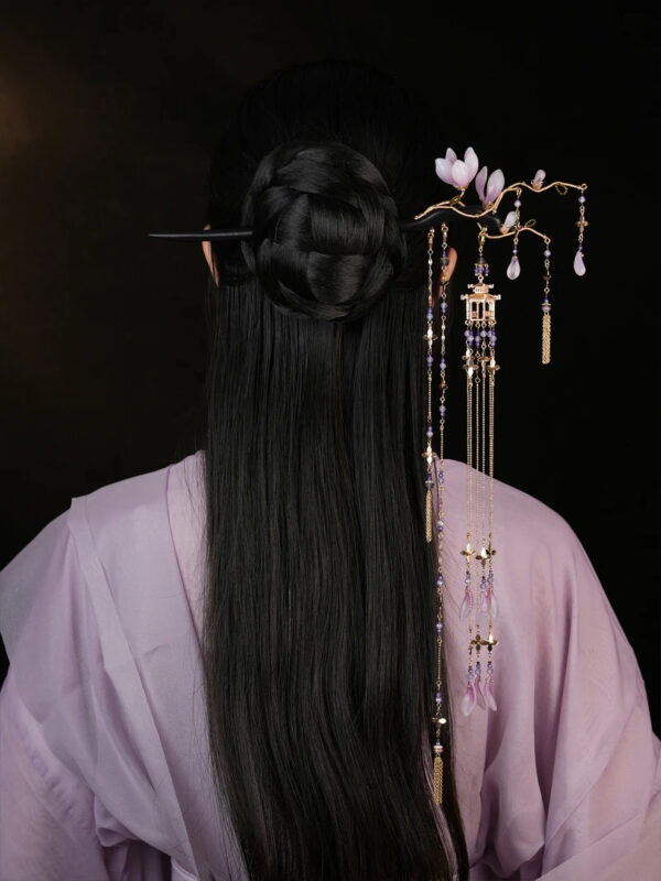 #149 Traditional Chinese jewelry, Hanfu accessories, simple and versatile for daily use, retro hairpins and accessories - Image 3