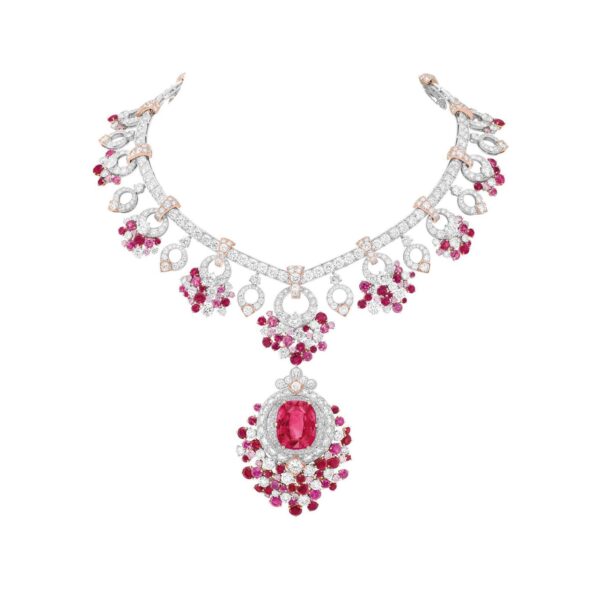 #145 Fashionable and high-end banquet necklace, exaggerated and individual design, court-style necklace - Image 5