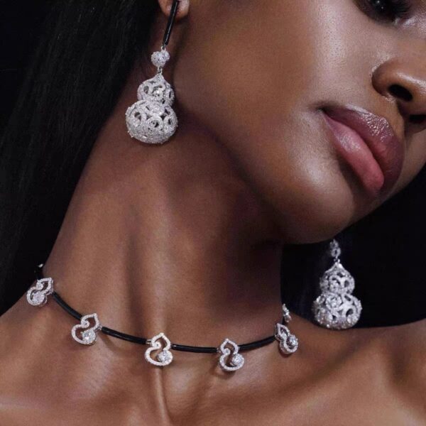 #125 Fashionable, simple and high-end earrings - traditional Chinese classic design earrings - Image 5
