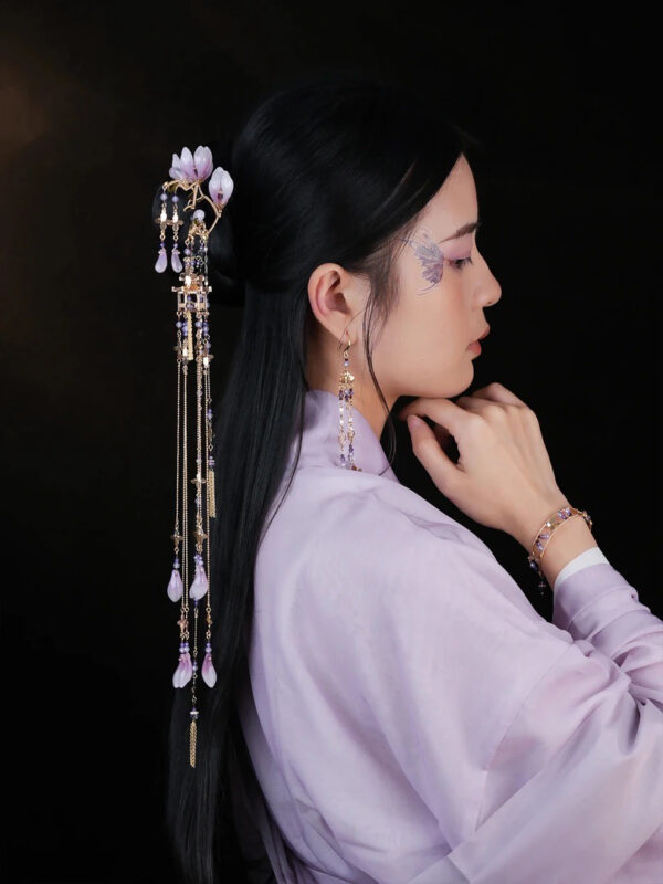 #149 Traditional Chinese jewelry, Hanfu accessories, simple and versatile for daily use, retro hairpins and accessories - Image 6