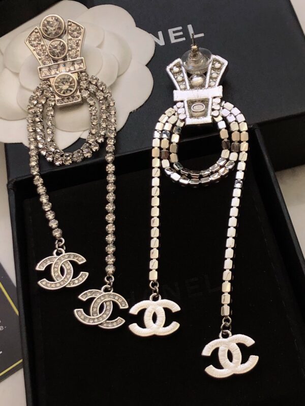 #141 Fashionable, exaggerated and high-end earrings with unique design and classic tassel earrings - Image 7
