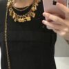 #120 Special-Interest Design High-Grade Exquisite Vintage Necklace High-End Elegant Suit Skirt Necklace French Style All-Matching Elegant Palace Style Light Luxury Waist Chain Necklace - Image 3