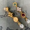 #143 Fashionable High-end Necklace with Unique design, retro court style, classic pearl and glass necklace - Image 5