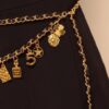 #120 Special-Interest Design High-Grade Exquisite Vintage Necklace High-End Elegant Suit Skirt Necklace French Style All-Matching Elegant Palace Style Light Luxury Waist Chain Necklace - Image 6
