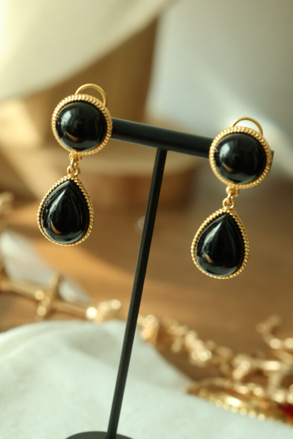 #169 Retro, exaggerated, high-end, elegant and light luxury fashion earrings - Image 4