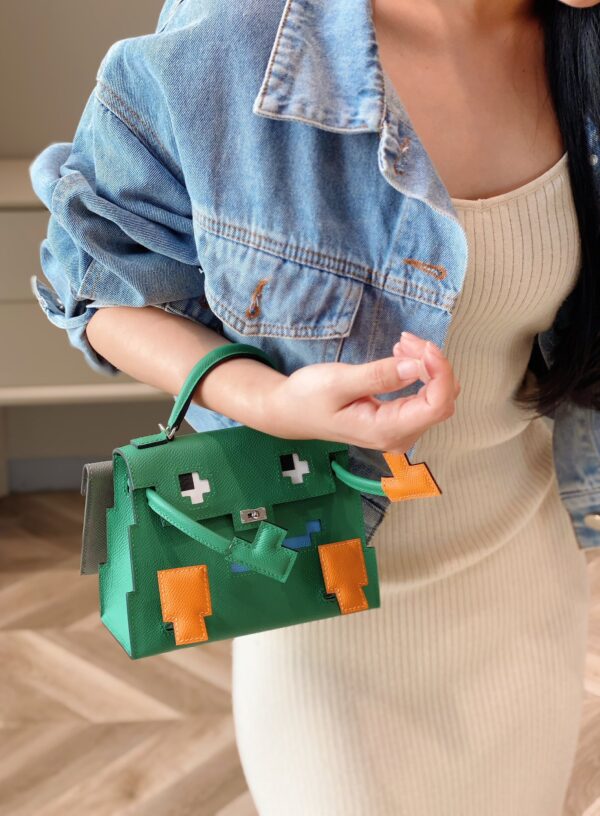 #193 Kelly doll picto Mosaic Limited Edition Bag - Image 45