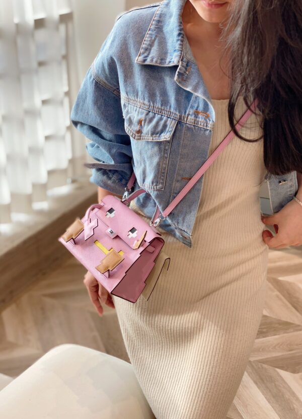 #193 Kelly doll picto Mosaic Limited Edition Bag - Image 19