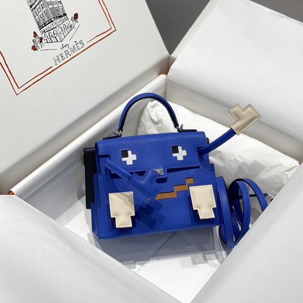#193 Kelly doll picto Mosaic Limited Edition Bag - Image 15