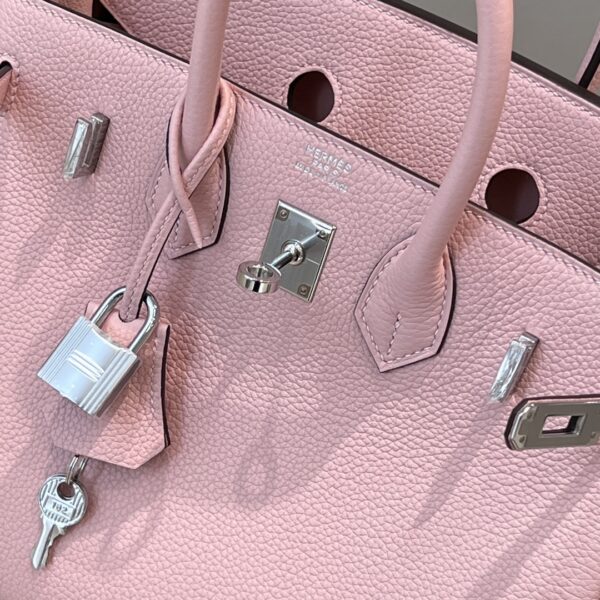 #194 Fashionable and high-end pink bag - Image 7