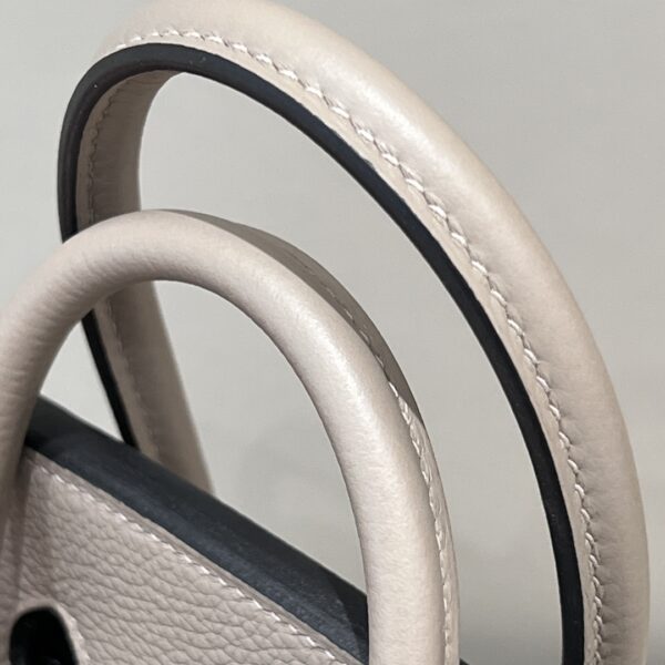 #197 Fashionable and high-end asphalt grey bag - Image 9