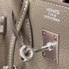 #198 Fashionable and high-end elephant grey bag - Image 9