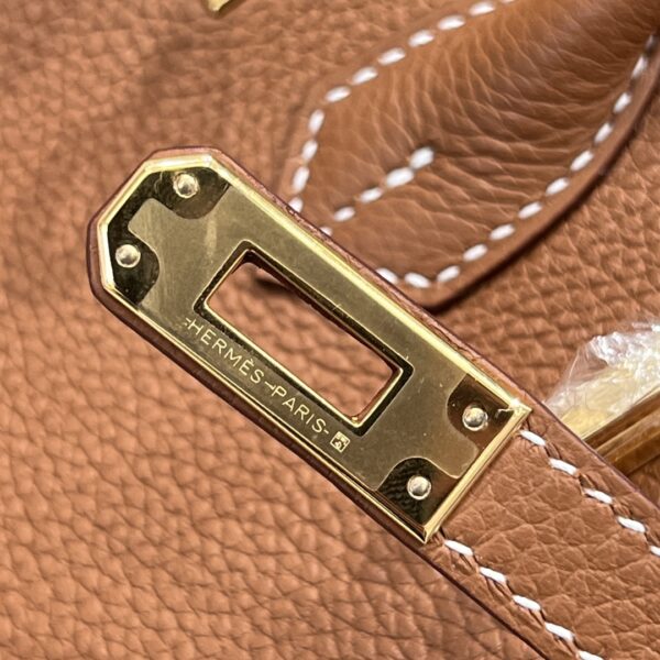 #199 Fashionable and high-end golden brown bag - Image 5