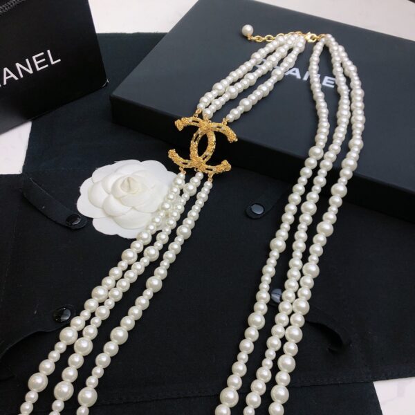 #207 Long Pearl Necklace with a fashionable and high-end feel - Image 5