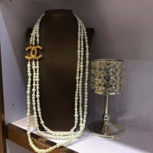 #207 Long Pearl Necklace with a fashionable and high-end feel