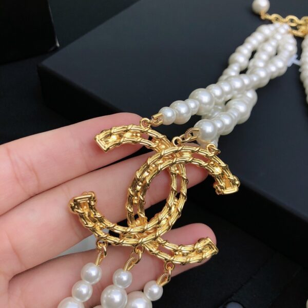 #207 Long Pearl Necklace with a fashionable and high-end feel - Image 9