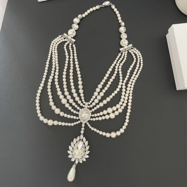 #228 Fashionable and high-end heavy Industry Pearl Necklace - Image 2