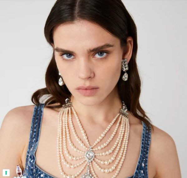 #228 Fashionable and high-end heavy Industry Pearl Necklace - Image 8