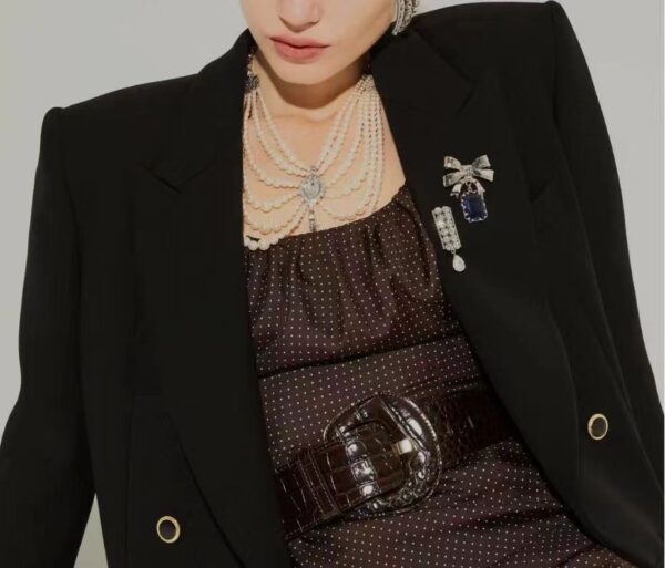 #228 Fashionable and high-end heavy Industry Pearl Necklace - Image 9