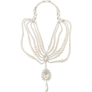 #228 Fashionable and high-end heavy Industry Pearl Necklace