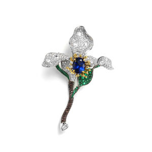 #186 Fashionable and High-end Elegant Jewelry Party Event Brooch