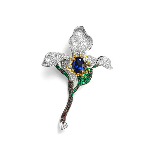 #186 Fashionable and High-end Elegant Jewelry Party Event Brooch