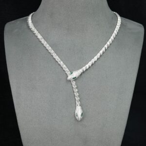 #193 Fashionable, high-end, elegant and niche jewelry for girls, collarbone chain