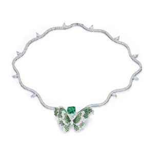 #242 Fashion and Sophistication 925 Silver Butterfly Niche Design Girls' Necklace