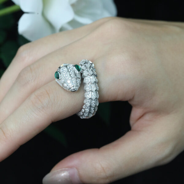 #236 Stylish and high-end 925 silver exquisite and versatile girls' ring - Image 11
