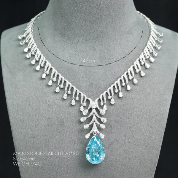 #247 Fashionable and High-end 925 silver niche Design Girls' Necklace - Image 12