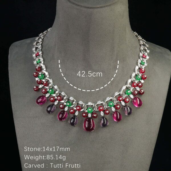 #263 Fashionable and High-end 925 silver Niche Design Girls' Necklace - Image 3