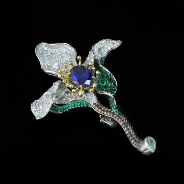 #186 Fashionable and High-end Elegant Jewelry Party Event Brooch - Image 7