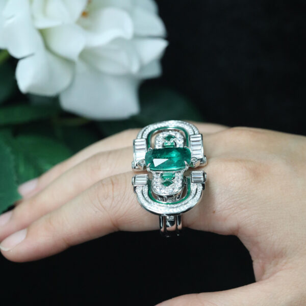 #234 Fashionable and High-end 925 silver Girls' Ring - Image 8