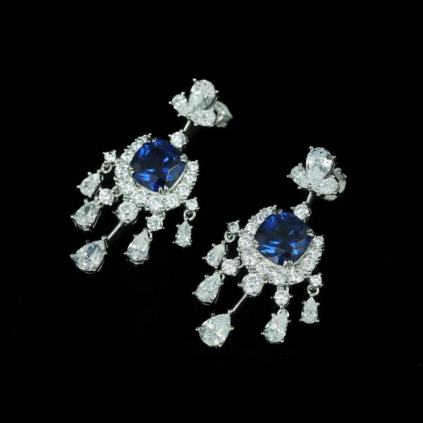 #250 Fashionable and high-end 925 silver niche design versatile girls' earrings - Image 8