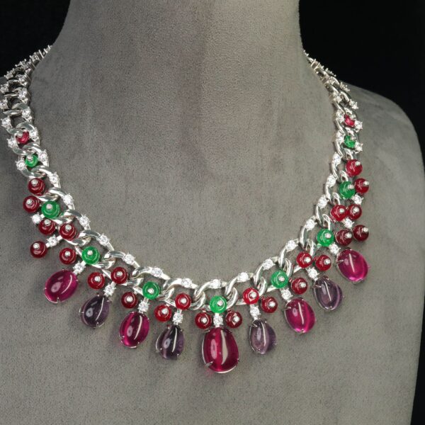#263 Fashionable and High-end 925 silver Niche Design Girls' Necklace - Image 2