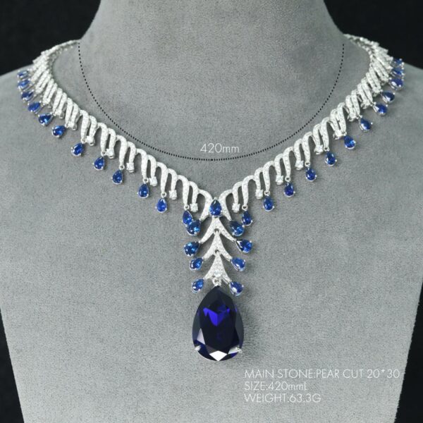 #247 Fashionable and High-end 925 silver niche Design Girls' Necklace - Image 4