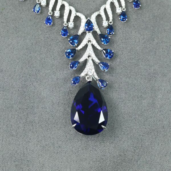 #247 Fashionable and High-end 925 silver niche Design Girls' Necklace - Image 5