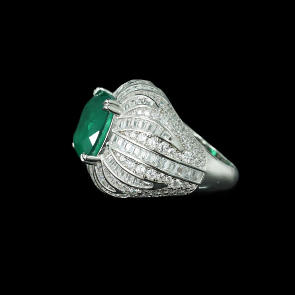 #243 Fashionable and High-end 925 silver niche Design Girls' Ring - Image 2