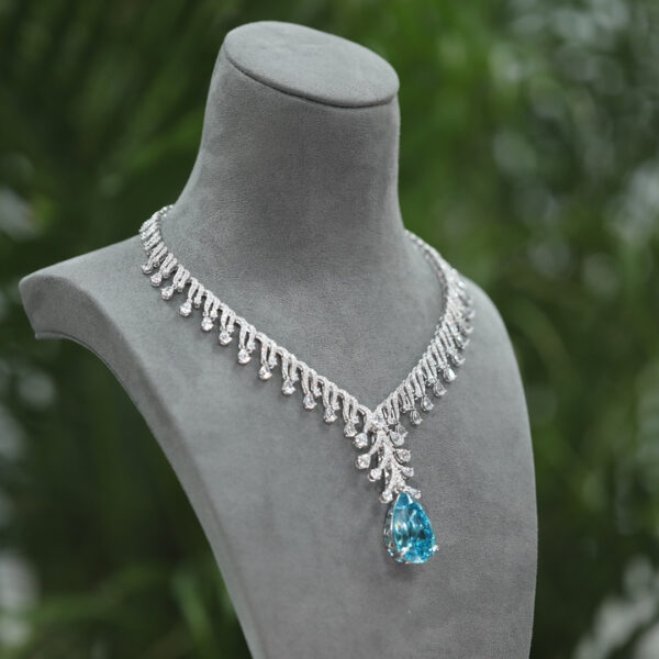 #247 Fashionable and High-end 925 silver niche Design Girls' Necklace - Image 7