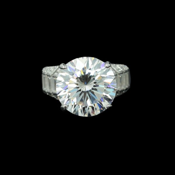 #253 Fashionable and High-end 925 silver Niche design Wedding ring - Image 2