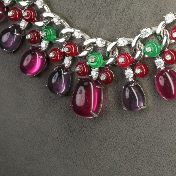#263 Fashionable and High-end 925 silver Niche Design Girls' Necklace - Image 4