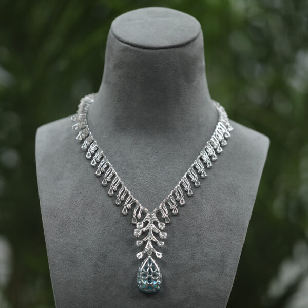 #247 Fashionable and High-end 925 silver niche Design Girls' Necklace - Image 8