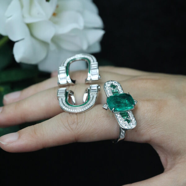 #234 Fashionable and High-end 925 silver Girls' Ring - Image 4
