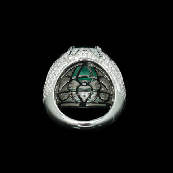 #243 Fashionable and High-end 925 silver niche Design Girls' Ring - Image 4