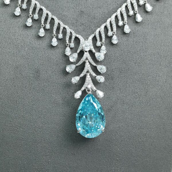 #247 Fashionable and High-end 925 silver niche Design Girls' Necklace - Image 9