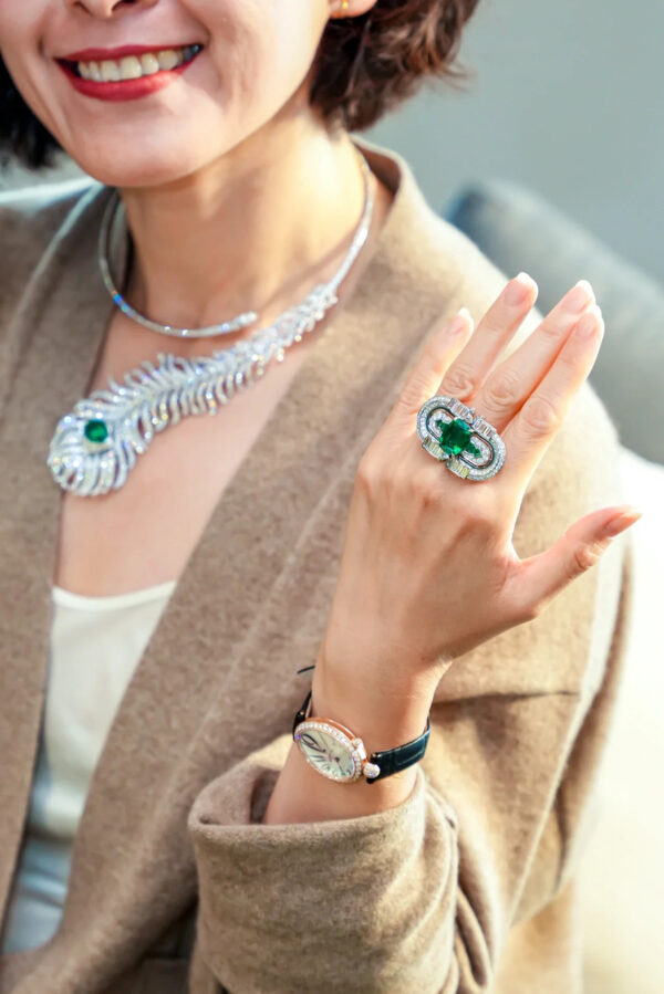 #234 Fashionable and High-end 925 silver Girls' Ring - Image 5