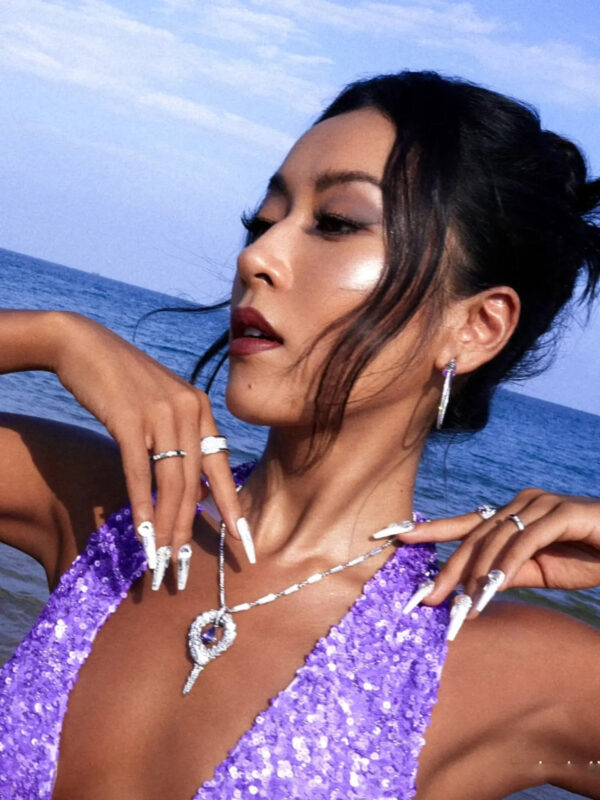 #187 Fashionable, High-end and Elegant Jewelry Party Event Snake-shaped necklace - Image 5
