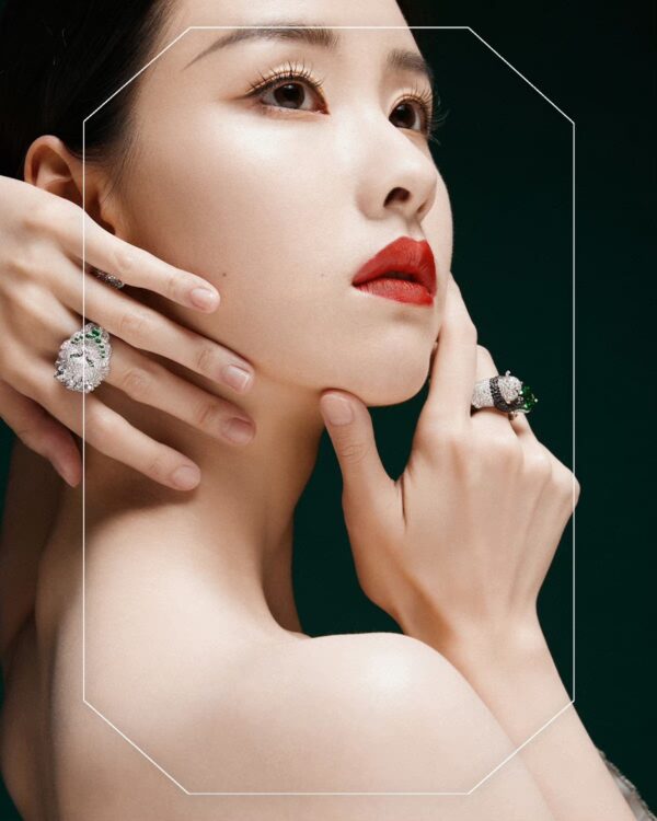 #189 Fashionable, high-end and elegant green cat-shaped ring - Image 6