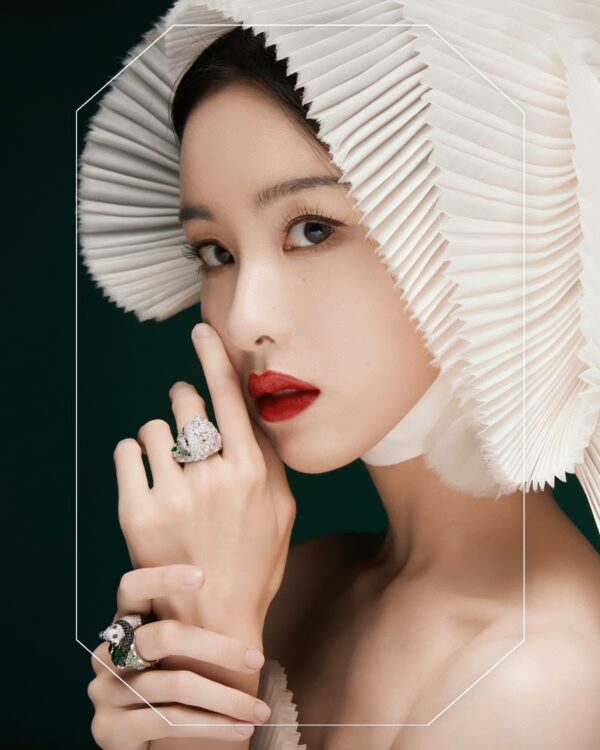 #189 Fashionable, high-end and elegant green cat-shaped ring - Image 7